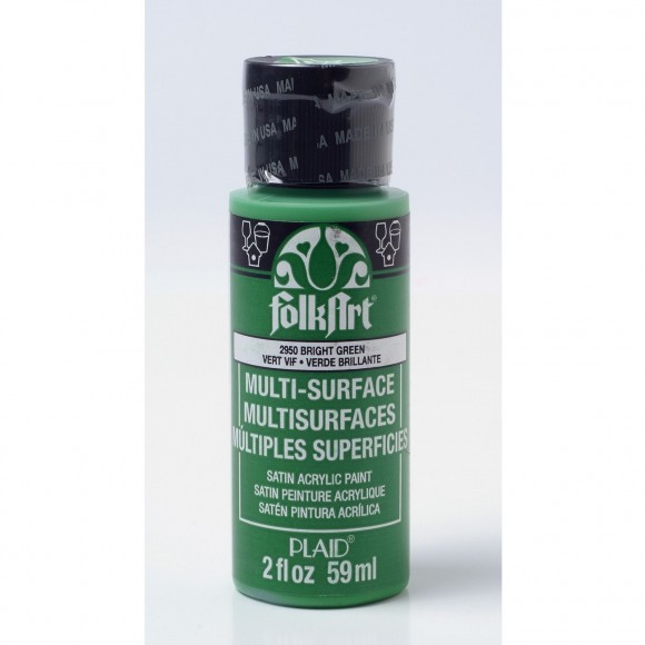 FolkArt • Multi-Surface 2950 bright green 59ml