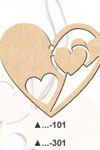 Decoratie figuur/ornament 3814-101 hart OP=OP - Klik op de afbeelding om het venster te sluiten