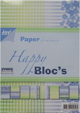 6011/0007 Paper for Cardmaking Happy Bloc's