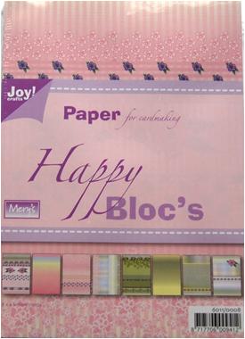 6011/0008 Paper for Cardmaking Happy Bloc's