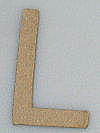 Paper Shape letter L - Klik op de afbeelding om het venster te sluiten