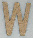 Paper Shape letter W - Klik op de afbeelding om het venster te sluiten