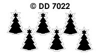 DD7022 Kerstboom in kerstboom zilver