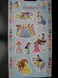 fra0872 Disney Princess Glitter stickers klein / groot