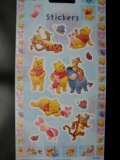 fra0874 Winnie the Pooh Glitter stickers klein / groot - Klik op de afbeelding om het venster te sluiten