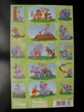 fra369 Winnie the Pooh Glitter stickers klein / groot - Klik op de afbeelding om het venster te sluiten