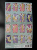 fra0392 Disney Tinkerbell Glitter stickers 16 stuks