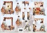 tbz572419 Cowboys met paard