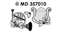 MD357010 Muziekinstrumenten goud