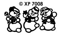 XP stickers kerst
