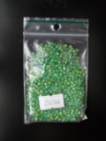 Glas rocaille 8/0 dh 258164 iriserend groen