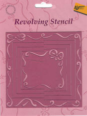 Revolving stencil