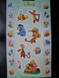 fra0290 Winnie the Pooh Glitter stickers klein / groot - Klik op de afbeelding om het venster te sluiten