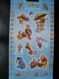fra0292 Winnie the Pooh Glitter stickers klein / groot - Klik op de afbeelding om het venster te sluiten