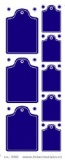 FFT0223 Labels transparant / zilver - Klik op de afbeelding om het venster te sluiten