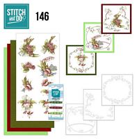 Stitch & Do 146 Rode Bloemen