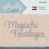 Card Deco Essentials CDEC0080 Snijmal Magische Feestdagen