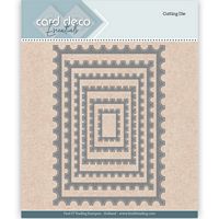 Card Deco Essentials CDECD0122 Snijmal Postzegelrand
