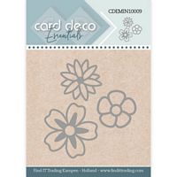 Card Deco Essentials CDEMINI10009 Snijmal Bloemen