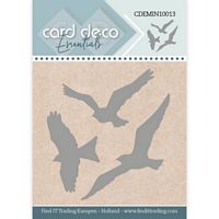 Card Deco Essentials CDEMINI10013 Snijmal Vogels