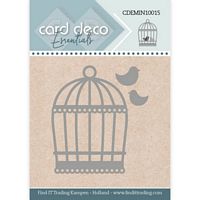 Card Deco Essentials CDEMINI10015 Snijmal Vogelkooi