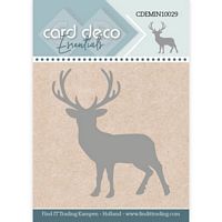 Card Deco Essentials CDEMINI10029 Snijmal Hert