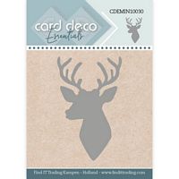 Card Deco Essentials CDEMINI10030 Snijmal Hertenkop