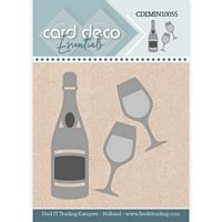 Card Deco Essentials CDEMINI10055 Snijmal Champagne