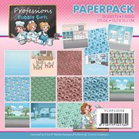 Yvonne creations YCPP10038 Paperpack Bubbly girls Beroepen