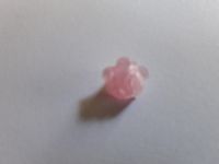 Kralenboom kunststof roosje 26 roze 1 cm zakje inhoud 10 stuks