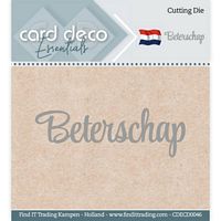 Card Deco Essentials CDECD0046 Snijmal Beterschap - Klik op de afbeelding om het venster te sluiten