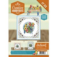 Creative Hobbydots boekje 22 Colourful Feathers - Klik op de afbeelding om het venster te sluiten