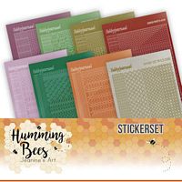 Creative Hobbydots boekje 15 Humming Bees Sticker set - Klik op de afbeelding om het venster te sluiten