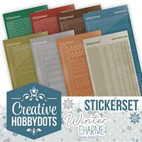 Creative Hobbydots boekje 20 Winter Charme Sticker set - Klik op de afbeelding om het venster te sluiten