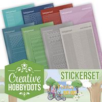 Creative Hobbydots boekje 21 Funky Day Out Sticker set