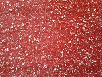 Deco Wrap 005 rood gaas met sneeuwvlokken