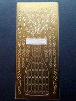 Jeje st 1061-1061 Champagnefles goud