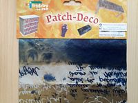 Hobbytime Patch-Deco papier 61300230 Brief blauw
