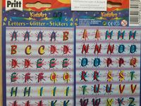 Pritt KidsArt glitterstickers 07 Letters ABC OP=OP - Klik op de afbeelding om het venster te sluiten