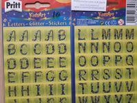 Pritt KidsArt glitterstickers 10 Letters ABC OP=OP - Klik op de afbeelding om het venster te sluiten