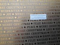 Bedrukt Scrapvel SE 030 Kerst teksten goud OP=OP - Klik op de afbeelding om het venster te sluiten