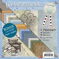 Yvonne creations Paperpack Mannen CDPP10006