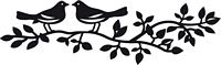 CR1264 Birds silhouette - Klik op de afbeelding om het venster te sluiten