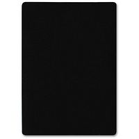 Siliconen mat zwart 11762