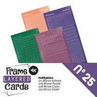 Frame layered Cards boek LCA610025 stickerset