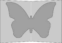 rk 305/21 Pop-up kaart vlinder