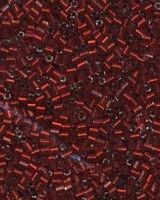 Glaskralen staafjes st 3 mm rood