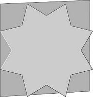 rk 320/23 vierkante ster - Klik op de afbeelding om het venster te sluiten