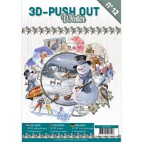 3D Push out Book 12 Winter