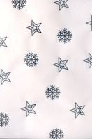 Perga papier/vellum kerst ster zilver 1744 - Klik op de afbeelding om het venster te sluiten